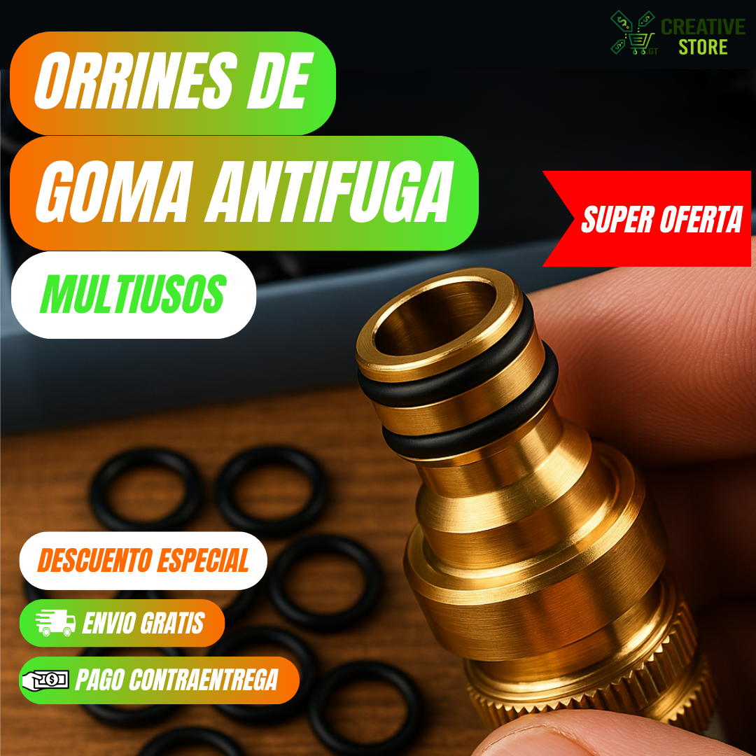 🔥 ¡OFERTA EXCLUSIVA POR SOLO Q165! 270 ORRINES DE GOMA ANTIFUGA + 10 TERMOENCOGIBLES GRATIS