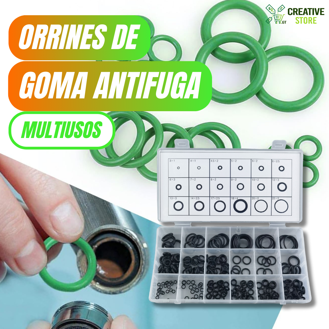 🔥 ¡OFERTA EXCLUSIVA POR SOLO Q165! 270 ORRINES DE GOMA ANTIFUGA + 10 TERMOENCOGIBLES GRATIS