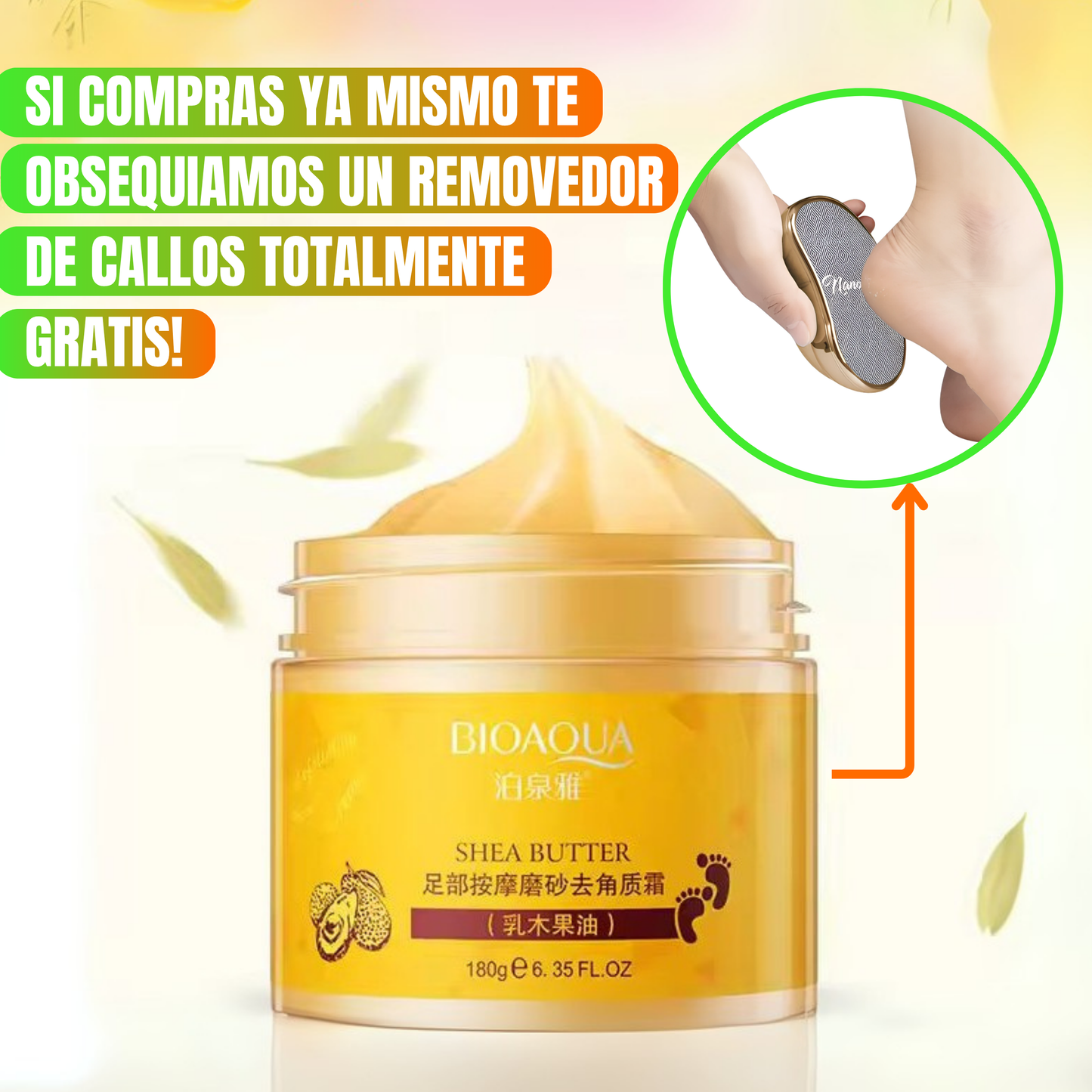💛 ¡Revitaliza tus pies hoy! Llévate 2 Exfoliantes para Pies Suaves por solo Q159 + Regalo Exclusivo + Envío GRATIS 💛