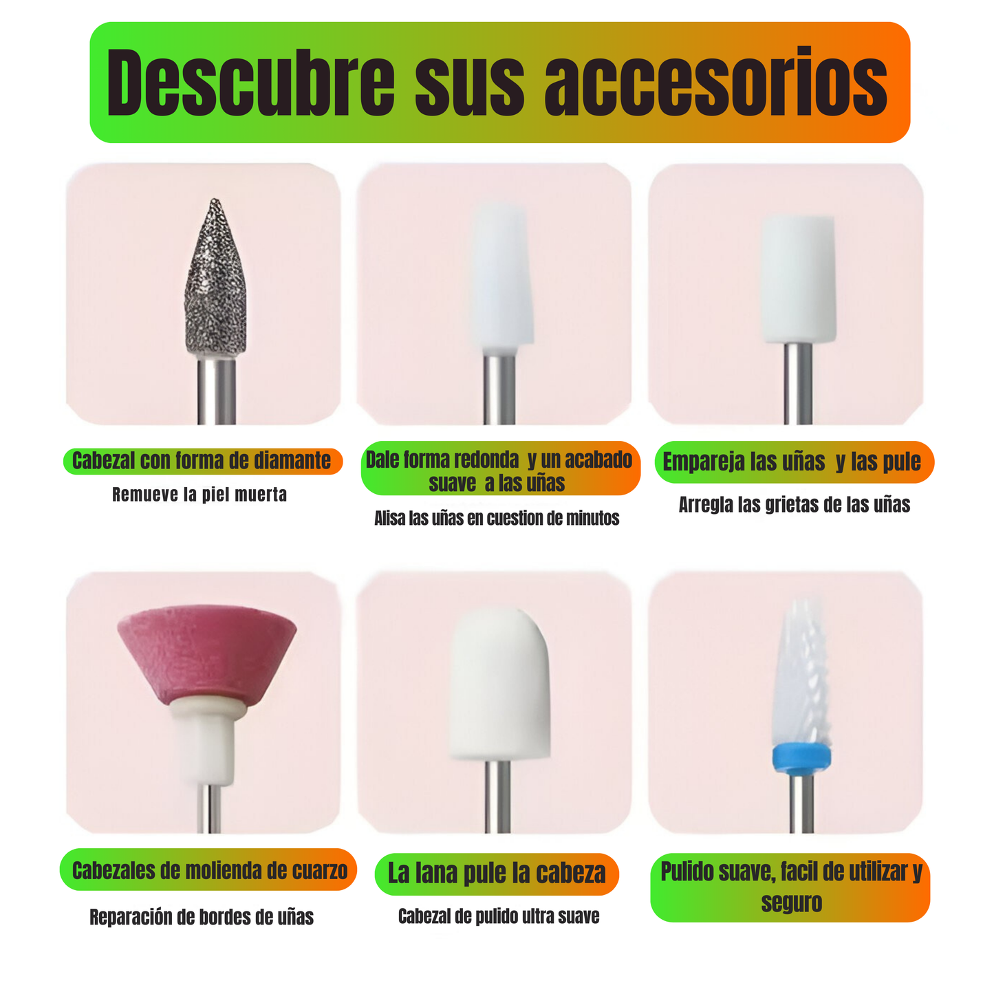 💛 Uñas de Salón sin Salir de Casa Lima Eléctrica Recargable + Regalo Exclusivo por Q249 ¡Con Envío GRATIS!