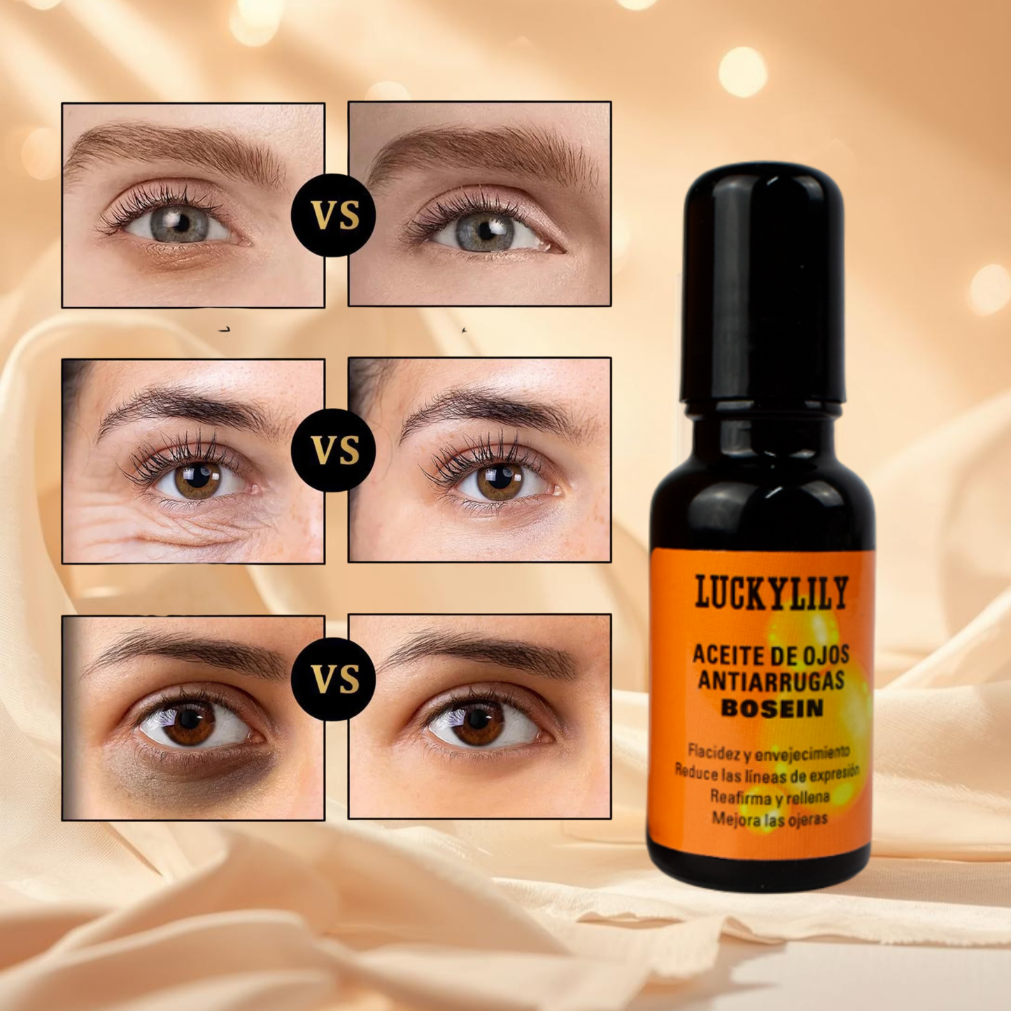 🌟 ¡OFERTA EXCLUSIVA! Lleva 2 Serum Anti-Ojeras por solo Q179 + Parches de Colágeno Y ENVÍO GRATIS! 📦