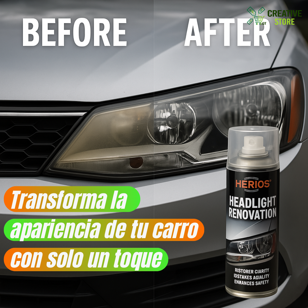 🔥 ¡LLEVA 2 POR EL PRECIO DE 1! ¡RESTAURADOR DE FAROS + OBESEQUIOS + ENVÍO GRATIS! 🚗✨