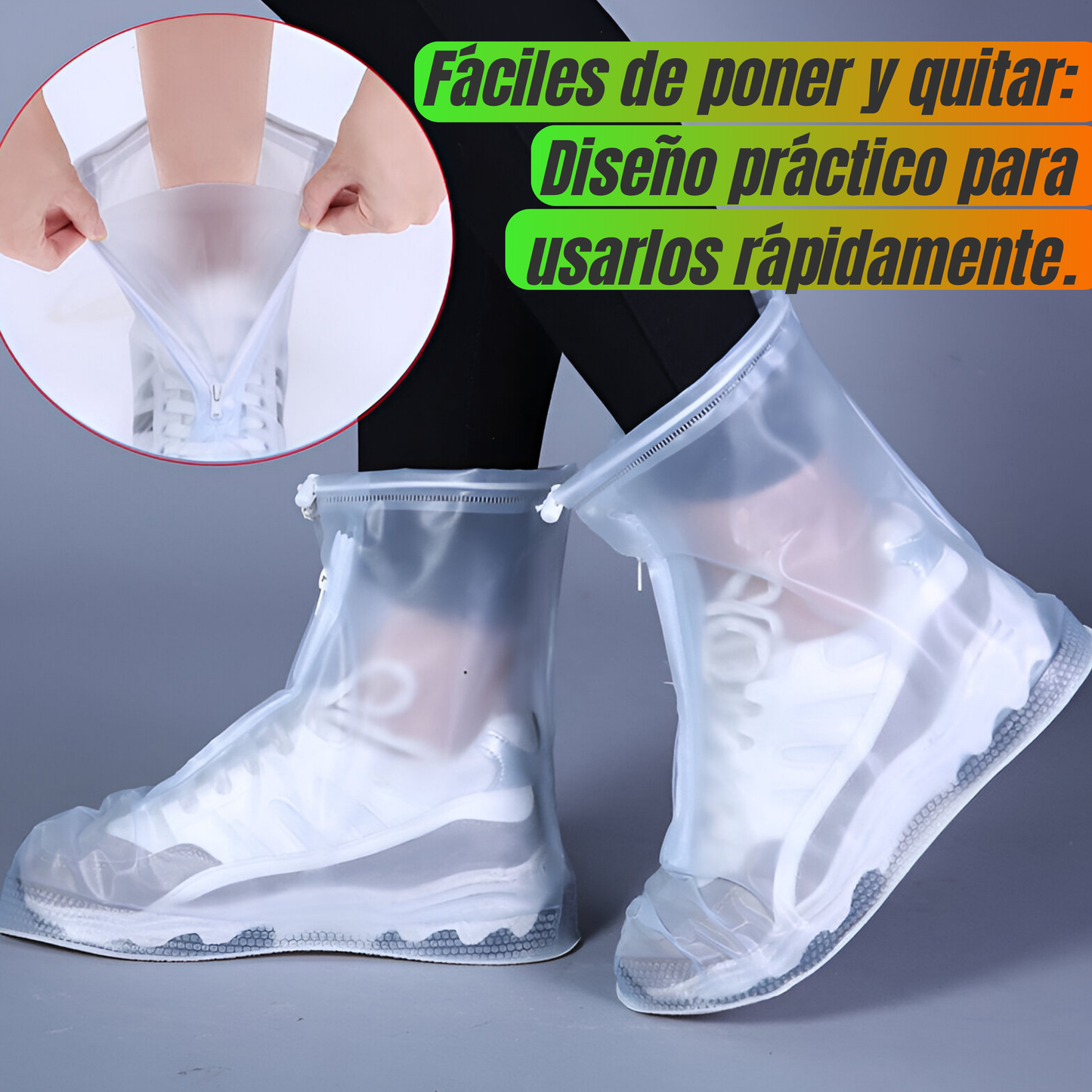 🔥2X1 ¡SUPER MEGA PROMOCIÓN!🔥Zapatos Impermeables para la Lluvia + Regalo Especial + Envío Gratis