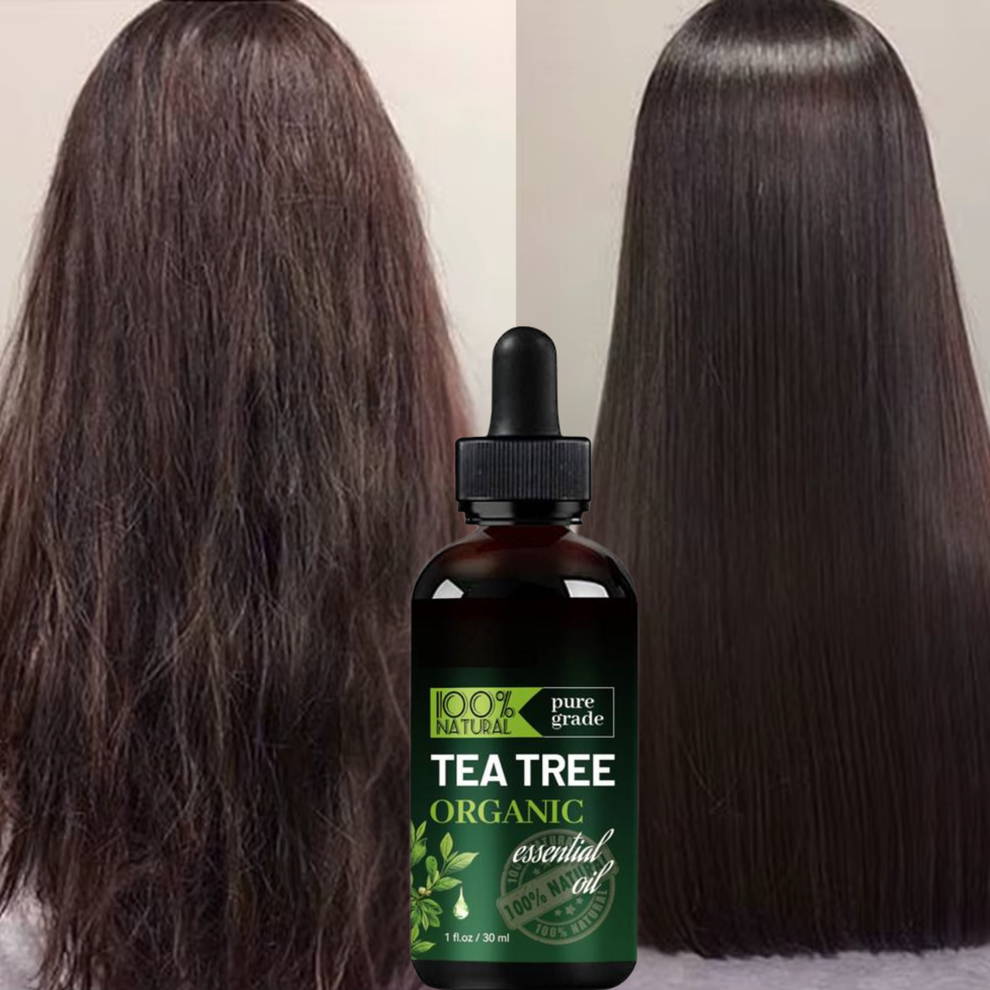 🌿 ¡OFERTA EXCLUSIVA! Aceite de Árbol de Té para tu Cabello + Sérum de Pestañas por solo Q139 Y ENVÍO GRATIS! 📦