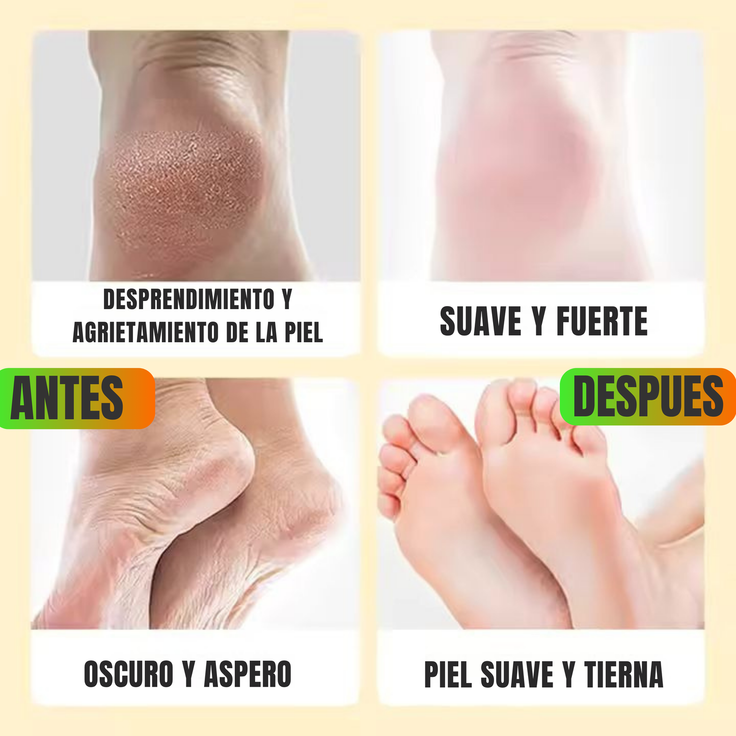 💛 ¡Revitaliza tus pies hoy! Llévate 2 Exfoliantes para Pies Suaves por solo Q159 + Regalo Exclusivo + Envío GRATIS 💛