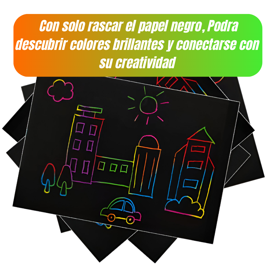 🎉 ¡OFERTA ESPECIAL! 2 ROLLOS DE DIBUJO MÁGICO PARA NIÑOS POR EL PRECIO DE 1 🎨