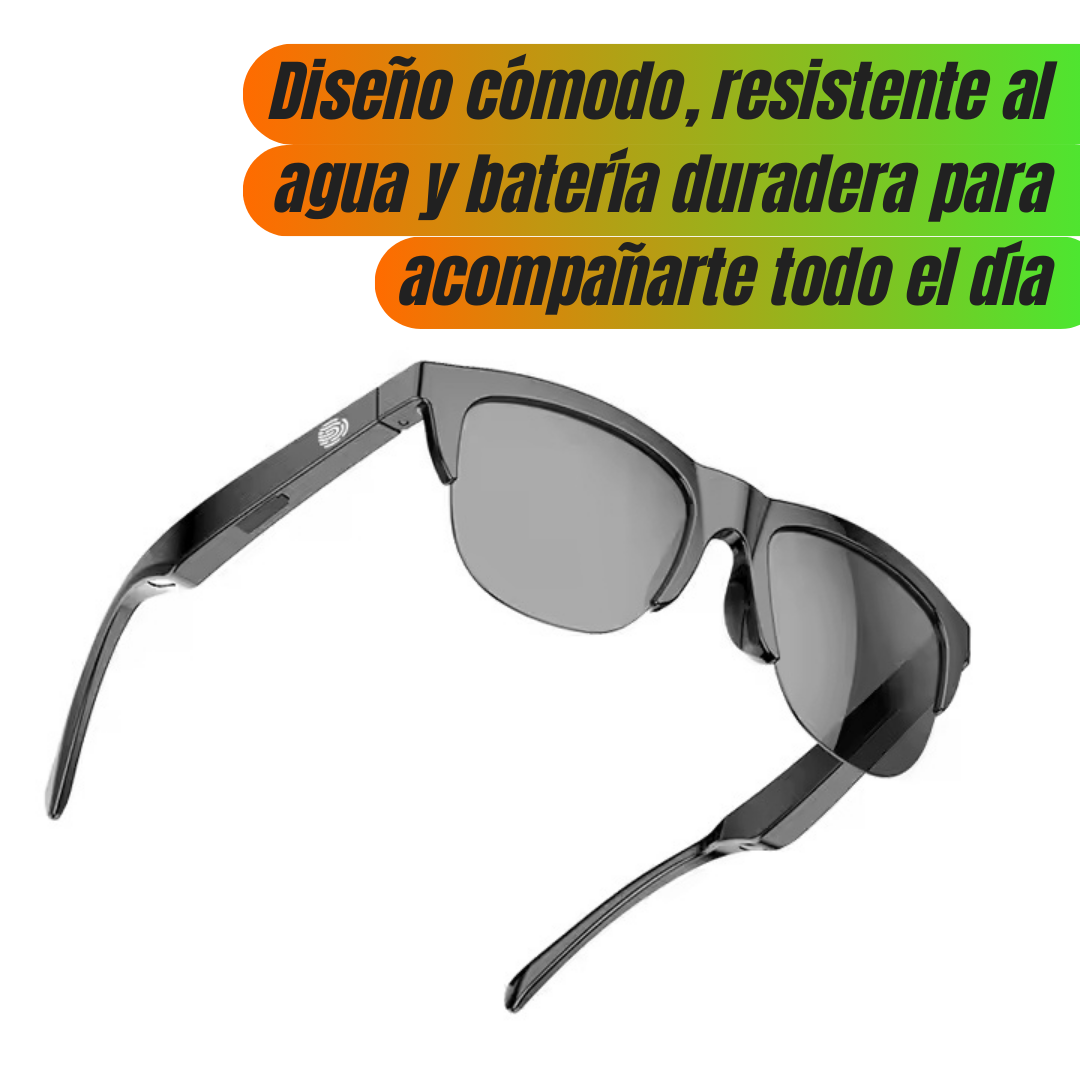 ✨ Lleva tus Gafas Bluetooth con Protección UV y recibe REGALOS EXCLUSIVOS + ENVÍO GRATIS ✨