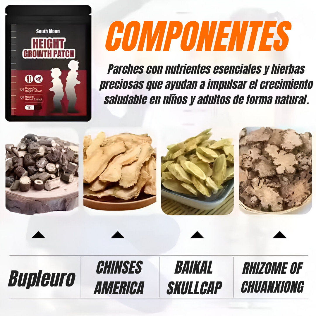 Oferta 3x1 en Parches de Crecimiento Avanzados y obtén REGALOS EXCLUSIVOS + ENVÍO GRATIS
