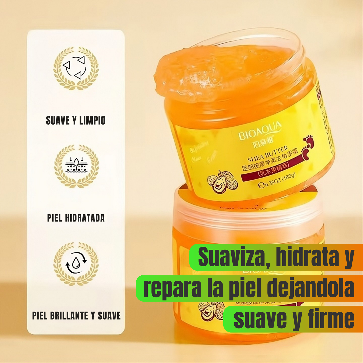 💛 ¡Revitaliza tus pies hoy! Llévate 2 Exfoliantes para Pies Suaves por solo Q159 + Regalo Exclusivo + Envío GRATIS 💛