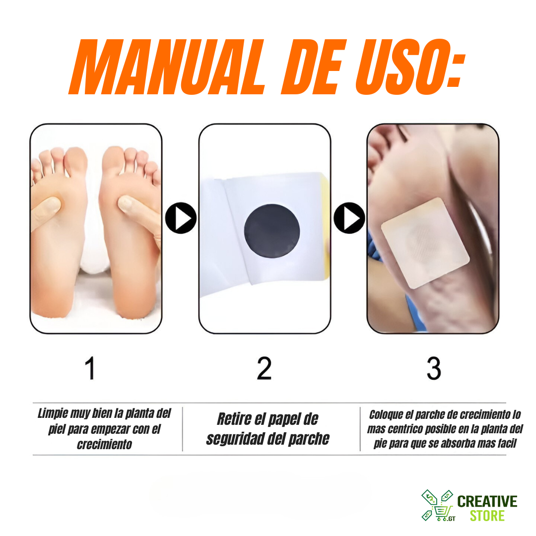 Oferta 3x1 en Parches de Crecimiento Avanzados y obtén REGALOS EXCLUSIVOS + ENVÍO GRATIS