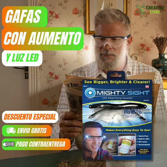 👓 ¡Llévate las Gafas con Luz LED Recargable y recibe un REGALO EXCLUSIVO + ENVÍO GRATIS!