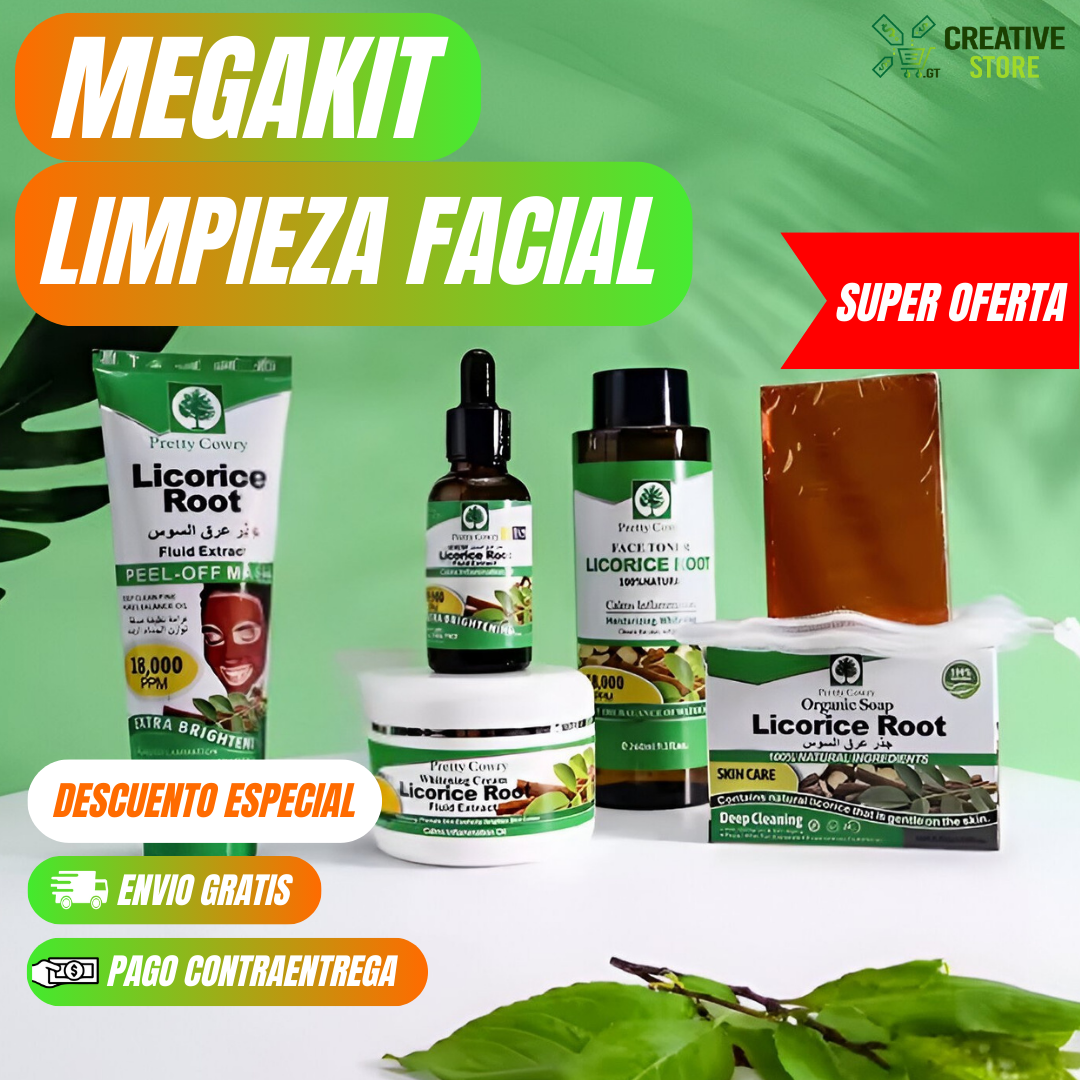 💖 ¡OFERTA EXCLUSIVA MEGA KIT FACIAL! 💖 Llévate el Mega Kit Facial + Regalos EXCLUSIVOS y Envío GRATIS 🎁