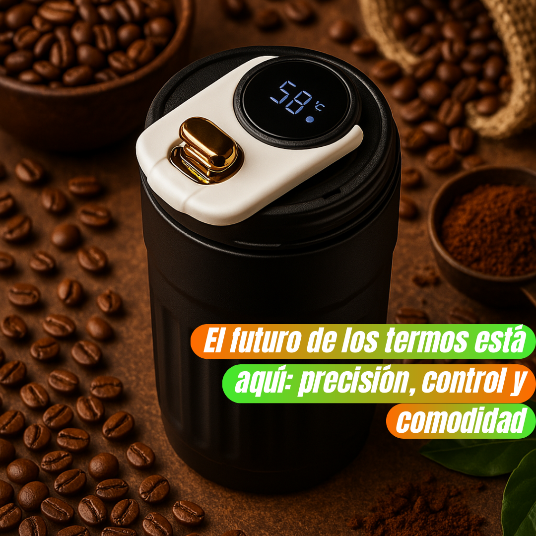 ¡Aprovechá esta oferta única ahora! ¡Llévate 2 Termos Inteligentes al Precio de 1! ☕ Con Envío Gratis y Obsequio Sorpresa 🎁